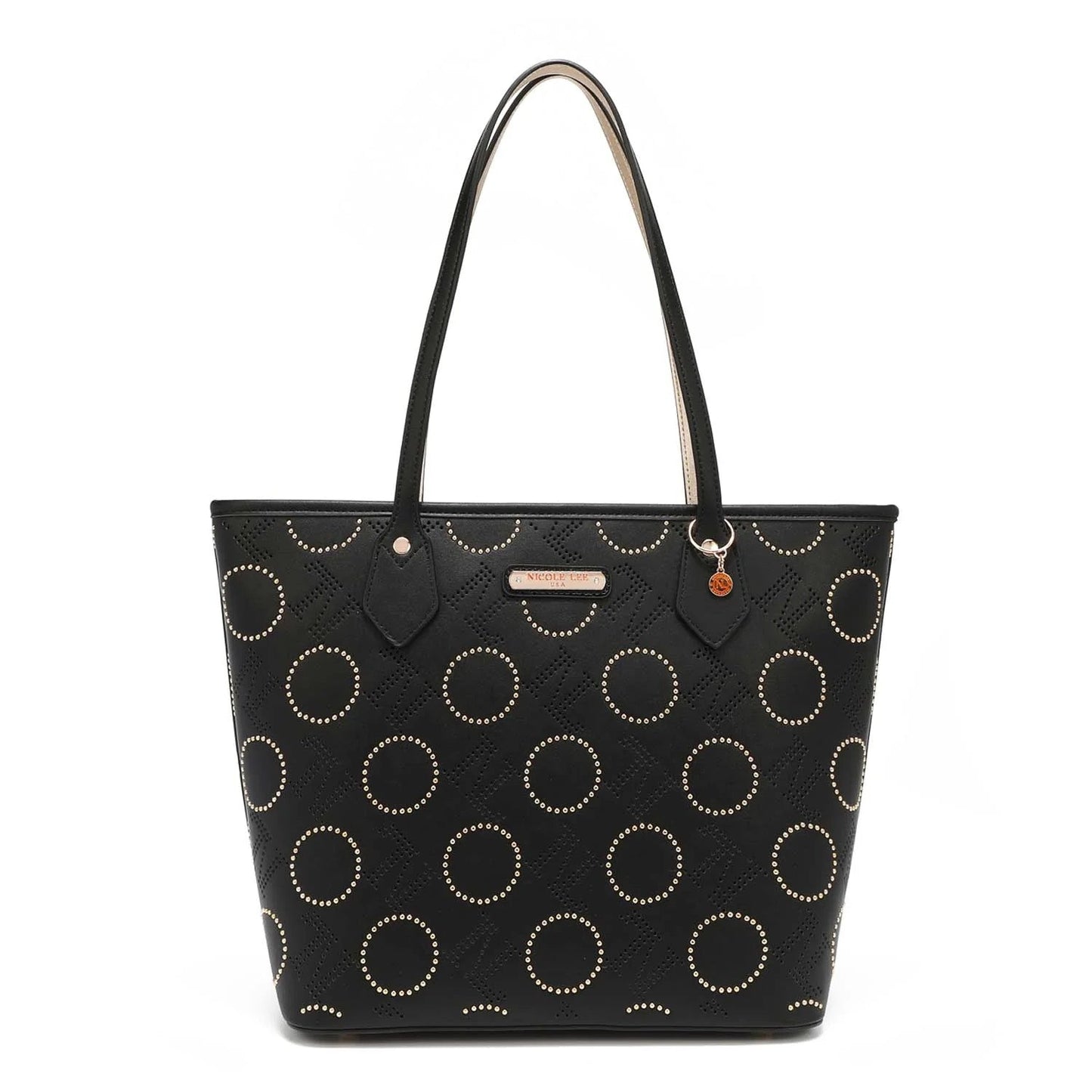 Roxie Shopper Handbag Black By Nicole Lee